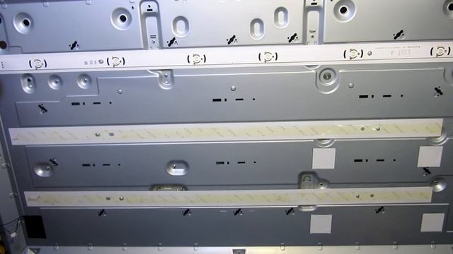 Как снять планки светодиодной подсветки в телевизоре. смотреть онлайн