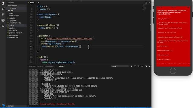 #13 - React Native - Network - Fetch смотреть онлайн