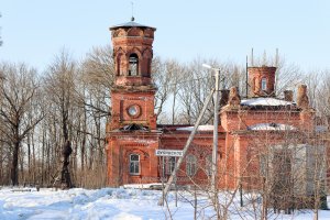 Церковь Успения Пресвятой Богородицы в селе Лукинское.