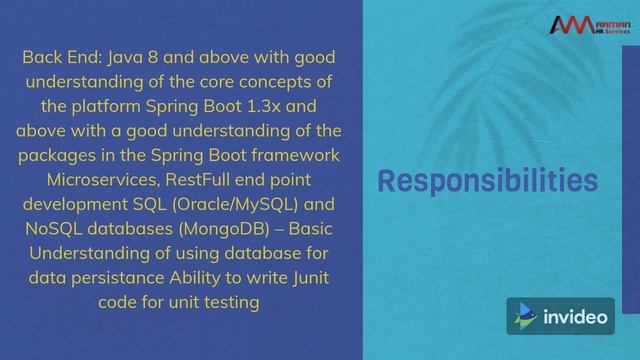Java Full Stack Developer/front end/backend/angular/react.js/spring boot/JavaScript