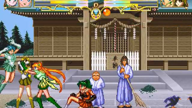 Mugen Sailor Mercury V, Sailor Moon N vs Sailor Mercury Crystal, Sailor Jupiter N