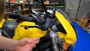 Как заменить рычаги тормоза и сцепления Ducati Monster