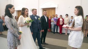 Подробное видео регистрации брака в загсе
