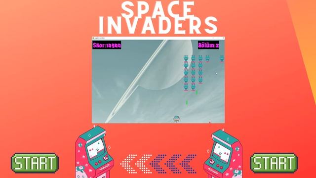 Python ile Orta Seviye Oyun Geliştirme Kursu | Space Invaders смотреть онлайн