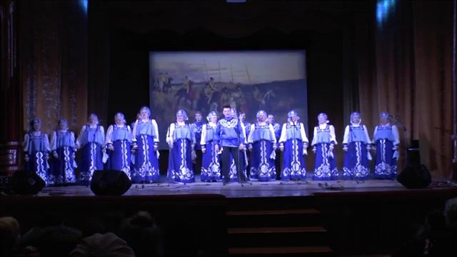 «Казакова доля», исполняет народный хор Хуторского сельского Дома культуры