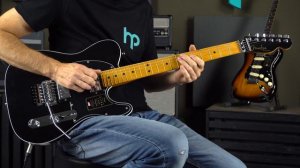 Fender American Ultra Luxe Telecaster Floyd Rose HH elektromos gitár