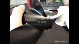 Китайский гребной винт 8,5х9 для Sea-Pro T 9.8S. Распаковка, первый осмотр.