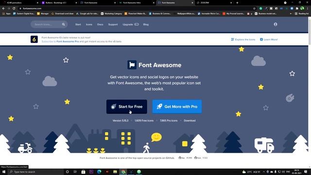 Create Buttons and add icons in bootstrap смотреть онлайн
