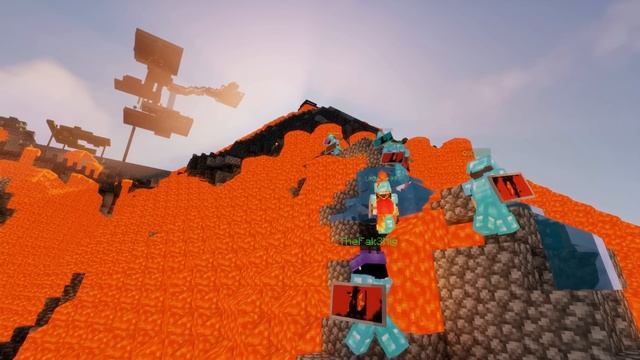 300 Players form Civilizations with MULTIPLE EPIC SIEGES in Minecraft смотреть онлайн