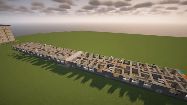 Русский город в Майнкрафт/Minecraft #1(Новая эпоха)