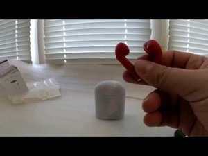 беспроводные Bluetooth наушники с зарядной коробкой