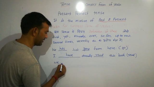Present Perfect Tense, correct form of verbs, English grammar, Tense смотреть онлайн