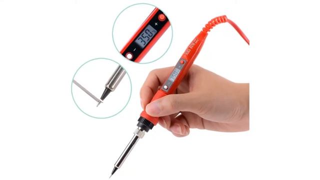 Паяльный набор JCD. Паяльник с регулируемой температурой. смотреть онлайн