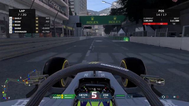 NEVER A DULL MOMENT IN MONACO! LATE SAFETY CAR MIXES THINGS UP! - F1 2021 MY TEAM Part 117 смотреть онлайн