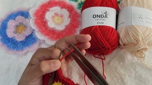 ЧИСТИЛКА КРЮЧКОМ 🌺 ЦВЕТОЧКИ КРЮЧКОМ 🌺 МАСТЕР КЛАСС