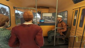 Поездка на автобусе ПАЗ-672 в игре Bus Driver Simulator 2019