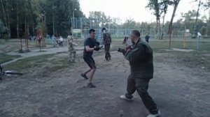 Ножевой бой Курск. Александр Шутяев - Вячеслав Маленков.