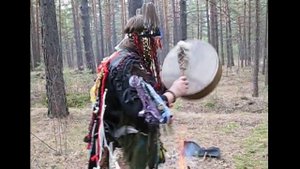 камлание шамана