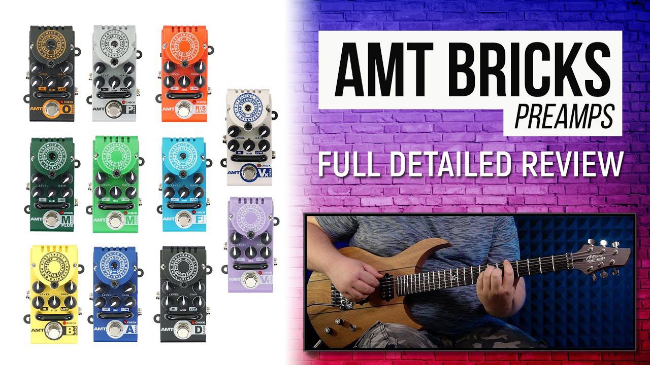 AMT BRICKS preamps - FULL detailed review (ENG)