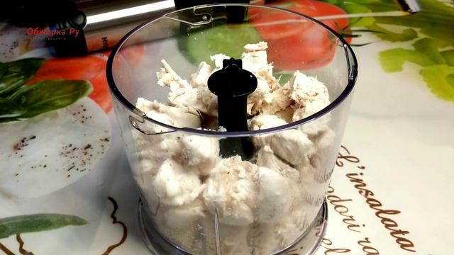 Потрясающая замена колбасе! [Паштет из куриной грудки с орехами]. Проще не бывает! #342