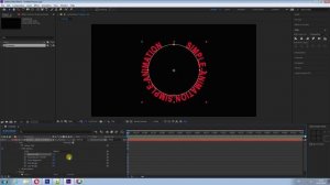 Как сделать анимацию текста по кругу в After Effects