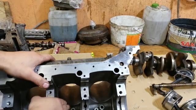 Ремонт двигателя 272 Мерседес R 350 V6 смотреть онлайн