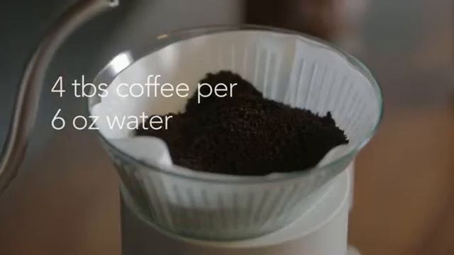 Приготовление кофе через фильтр со льдом смотреть онлайн