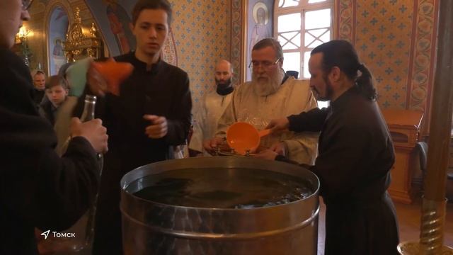 Великое освящение воды. Крещенский сочельник