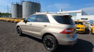 Обзор б/у Mercedes-Benz ML500 W166 2012 г.в. с пробегом 164000 км