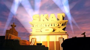 Интро SKAT на основе 20th Century Fox, пример анимации blender