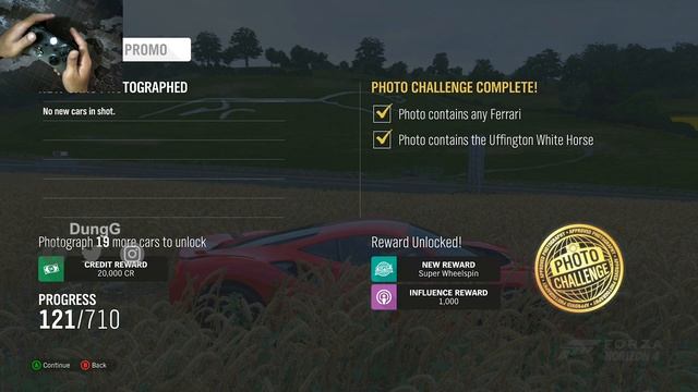 Forza Horizon 4 - Photo Challenge Summer - Uffington White Horse смотреть онлайн