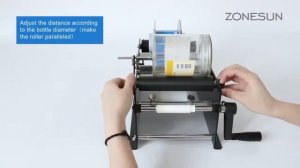 ZONESUN, ручная этикетировочная машина для этикеток.