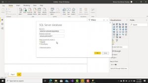 Power BI :  Mengambil data dari SQL Server