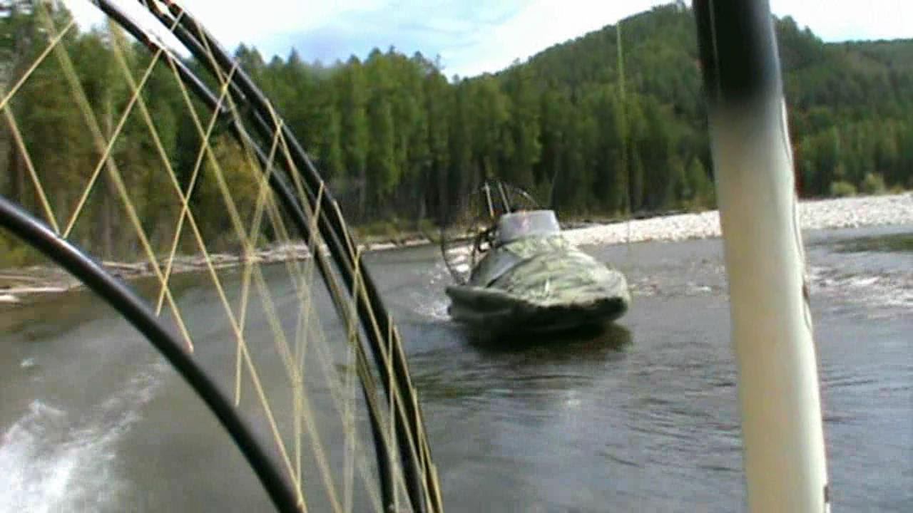 По диким рекам Тувы на аэролодках. Часть 4. Пиранья-2 смотреть онлайн