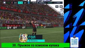 Все празднования в FIFA Mobile: от банальных до самых изысканных!