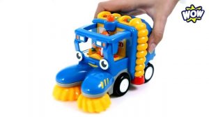 Уборка дорог! Уборочная машина Стенли - WOW TOYS Детские игрушки Kids toys