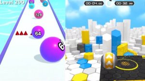 Ball Run 2048 | GYRO BALLS/GyroSphere Trials - All Levels Android, IOS Gameplay/Walkthrough