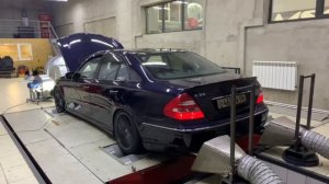 Pops and bangs (popcorn) Mercedes W211 E55 AMG