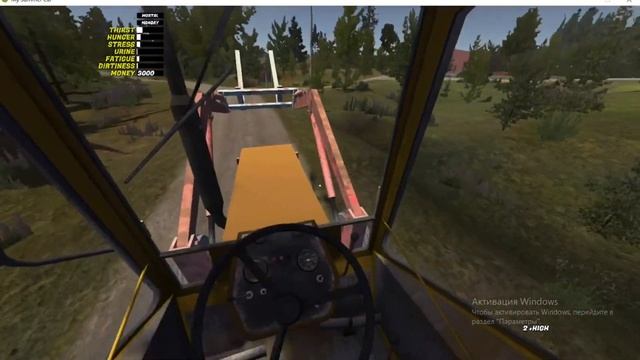 как ездить на тракторе и на мопеде в My Summer Car смотреть онлайн