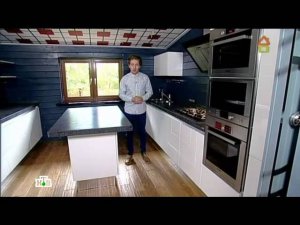 Дачный ответ - Необычный декор для большой дачной кухни