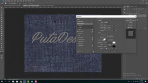 #21 Hiệu ứng Khâu Thêu trong Photoshop | Embroidery Actions Effect | PutaDesign