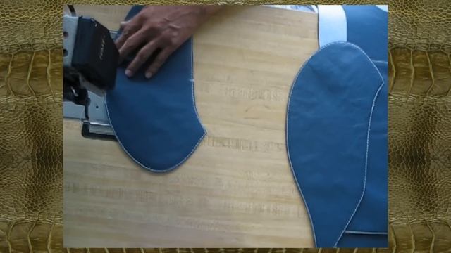 A Sports Office Chair in Leather - Basic Seams and Trims Car upholstery смотреть онлайн