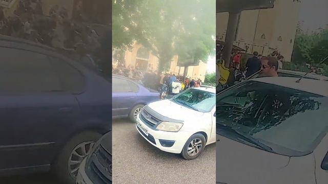 Алматы мешіті "Байкен"|Жұма намазға жиналған халық. смотреть онлайн