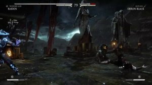 Mortal Kombat X - Raiden Future Costume Klassic Arcade Ladder Gameplay Playthrough