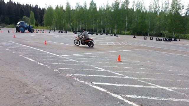 Moto gymkhana Kirov
