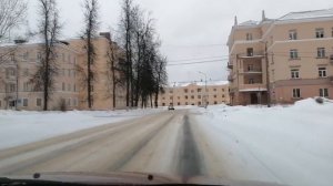 Бокситогорск на авто зимой.  Экскурсия в прошлое.  Где и что было в СССР.