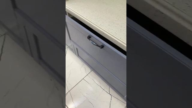 Кухонный гарнитур в стиле "минимализм" / Крашенный МДФ / Кухни KZ смотреть онлайн