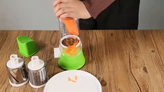 WISELIVEVegetable Cutter Round Mandoline Slicer смотреть онлайн