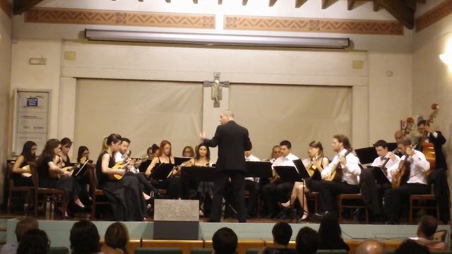 Mandolin orch. "Il Plettro" - Sinfonia in Do min.- Allegro-  F.X. Richter