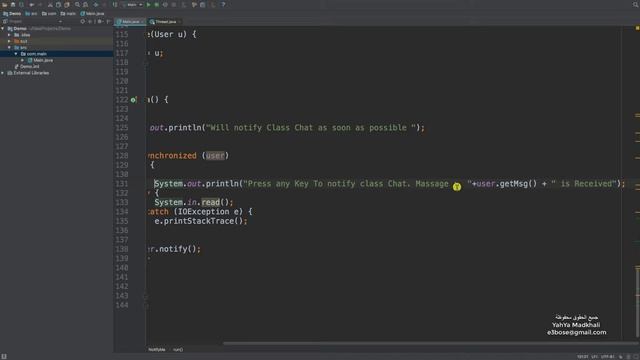 Java wait | Java notify | جافا wait | جافا notify смотреть онлайн